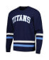 Men's Navy, Light Blue Tennessee Titans Nolan Long Sleeve T-shirt