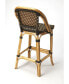 Фото #4 товара Мебель для кухни Butler барный стул из ротанга лила