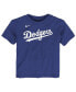 ფოტო #2 პროდუქტის Toddler Los Angeles Dodgers Name and Number Player T-Shirt - Mookie Betts