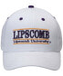 ფოტო #4 პროდუქტის Men's White Lipscomb Bisons Classic Bar Structured Adjustable Hat