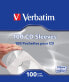 Verbatim CD Sleeves (Paper) 100pk - 100 discs - Paper