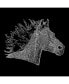 Фото #2 товара Men's Word Art - Horse Mane T-Shirt