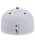 Фото #4 товара Men's White/Black San Antonio Spurs Throwback 2Tone 59fifty Fitted Hat