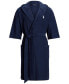 Фото #3 товара Пижама Polo Ralph Lauren мужская халатная вязаная Cabana Худи-Robe