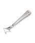 ფოტო #2 პროდუქტის Men's Sterling Cutout Delta Shield Tie Bar