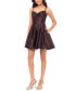 ფოტო #4 პროდუქტის Women's Lamour Lace-Up Mini Dress