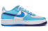 Фото #2 товара Кеды Nike Air Force 1 Low детские резиновая подошва бело-синие