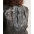 Фото #6 товара SUPERDRY Studios Knit Collar Leather bomber jacket