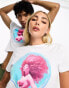 COLLUSION Unisex license DOJA CAT t-shirt in white Белый, S - фото #2