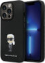 Фото #1 товара Karl Lagerfeld Karl Lagerfeld KLHCP13XSMHKNPK iPhone 13 Pro Max 6,7" czarny/black Silicone Ikonik Metal Pin