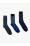 Çizgili 3'lü Soket Çorap Seti
