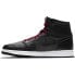 Фото #3 товара Кроссовки Nike Air Jordan 1 Retro High Black Satin Gym Red (Черный)
