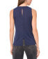 Women's Shine Sleeveless Top Синий, S - фото #2