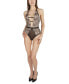 Фото #1 товара Women's Delphine Sultry See-Through Bodysuit