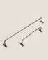 Фото #3 товара Dark metal towel rack