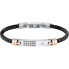 Фото #1 товара Stylish men´s leather bracelet Moody SQH56