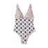 Фото #5 товара Women's Mixed Coral Tile Print Cheeky One Piece Swimsuit - Agua Bendita