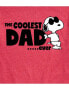 Фото #2 товара Hybrid Apparel Peanuts Dad Mens Short Sleeve Tee