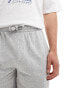 ONLY & SONS loose fit sweat short in grey melange