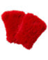 Фото #31 товара Варежки Surell Accessories Faux-Fur Knit Fingerless Mittens
