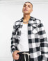 Dickies new sacramento check shirt in black