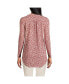 ფოტო #2 პროდუქტის Women's Long Sleeve Lattice Pintuck Tunic