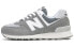 Фото #1 товара Кроссовки беговые New Balance NB 574 спортивные для мужчин и женщин, серый белый