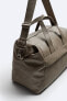 Soft embossed bowling bag