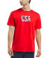 ფოტო #1 პროდუქტის Men's USA Graphic Regular-Fit T-Shirt