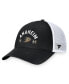 Men's Black/White Anaheim Ducks Free Kick Trucker Adjustable Hat