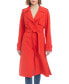 ფოტო #1 პროდუქტის new york Women's Maxi Belted Water-Resistant Trench Coat