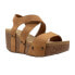 Фото #2 товара Volatile Sunkissed Wedge Womens Brown Casual Sandals PV1014-282