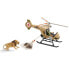 Фото #3 товара Schleich Wild Life Animal rescue helicopter - 3 yr(s) - Multicolor - 8 yr(s) - 3 pc(s) - Not for children under 36 months - 300 mm