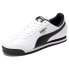 Фото #2 товара Puma Roma Basic Lace Up Mens White Sneakers Casual Shoes 35357204