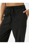 Фото #5 товара Спортивные брюки Koton Spor Jogger, комфортные, высокая посадка, с завязкой, с карманами