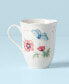 Фото #13 товара Butterfly Meadow 12 Oz. Floral Porcelain Mug