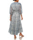 Фото #2 товара Women's Tiered Maxi Dress with Pin Tucks
