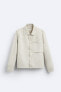 Фото #7 товара Джинсовая куртка рубашечного кроя с карманом ZARA