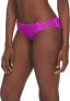 Фото #2 товара Body Glove Women's 168648 Smoothies Ruby Solid Bikini Bottom Swimsuit Size L