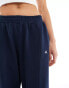 4th & Reckless Madison lounge wide leg jogger in navy