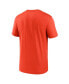 Men's Orange New York Mets Big and Tall Logo Legend Performance T-shirt