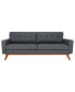 Фото #2 товара Gneiss 85" Modern Linen Sofa