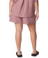 ფოტო #2 პროდუქტის Plus Size Holly Hideaway™ Cotton Breezy Shorts