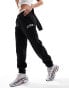 Фото #2 товара The Couture Club varsity relaxed joggers in black