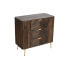 Chest of drawers Romimex Brown Mango wood 38 x 75 x 80 cm