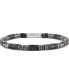 ფოტო #1 პროდუქტის Men's Marine Star Beaded Bracelet in Sterling Silver