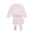 Фото #2 товара Puma X Patrol 2 Piece Girl Team Sweatshirt & Leggings Set Toddler Girls Pink Cas