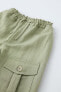 Flowing cargo trousers