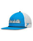 ფოტო #4 პროდუქტის Men's Blue, White Charlotte FC True Classic Golf Snapback Hat