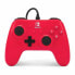 NINTENDO GAMES Switch Wired Controller Raspberry Red Power A